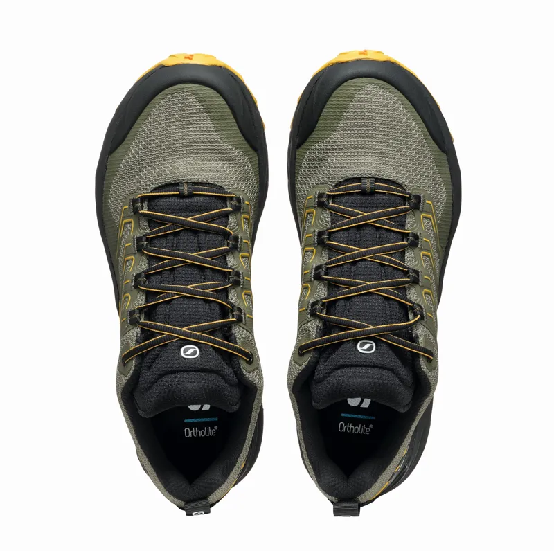 Scarpa Mens Rush GTX 2 Shoes - Moss-Sulpher-4